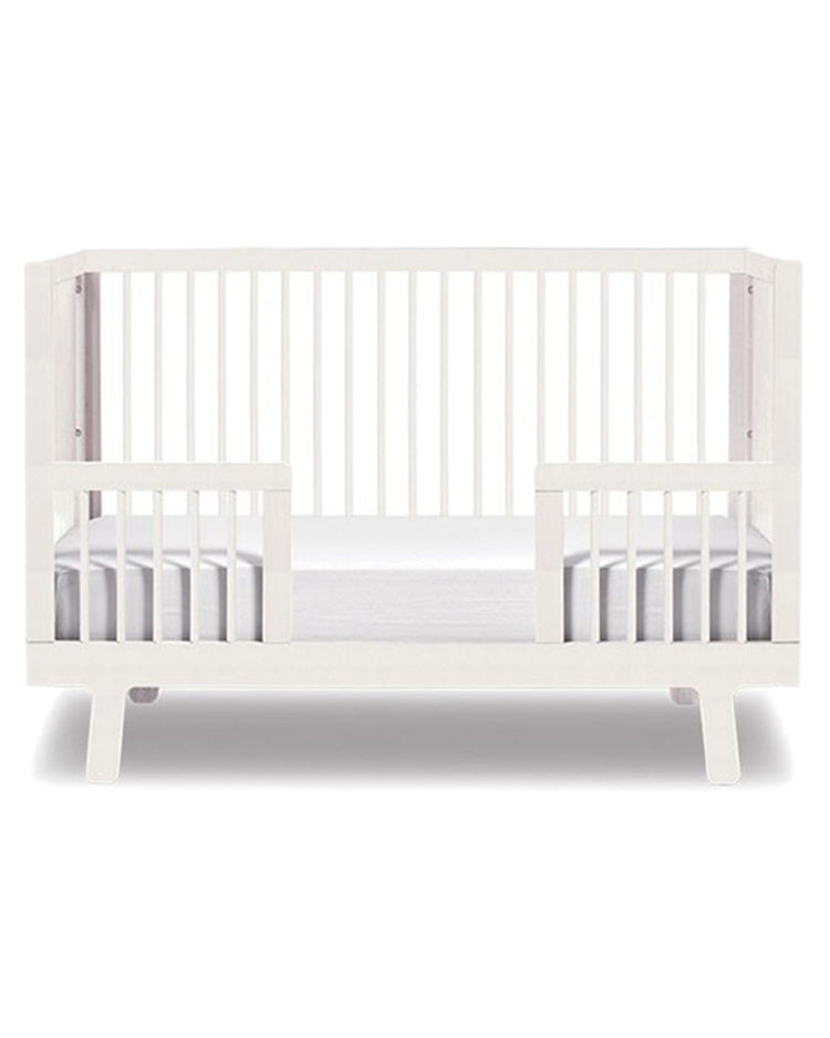 Little oeuf room sparrow crib conversion kit in white