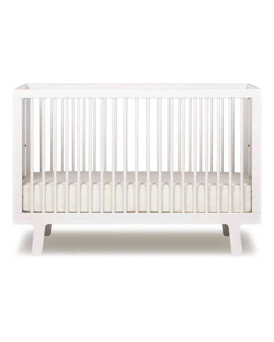 Little oeuf room sparrow crib in white