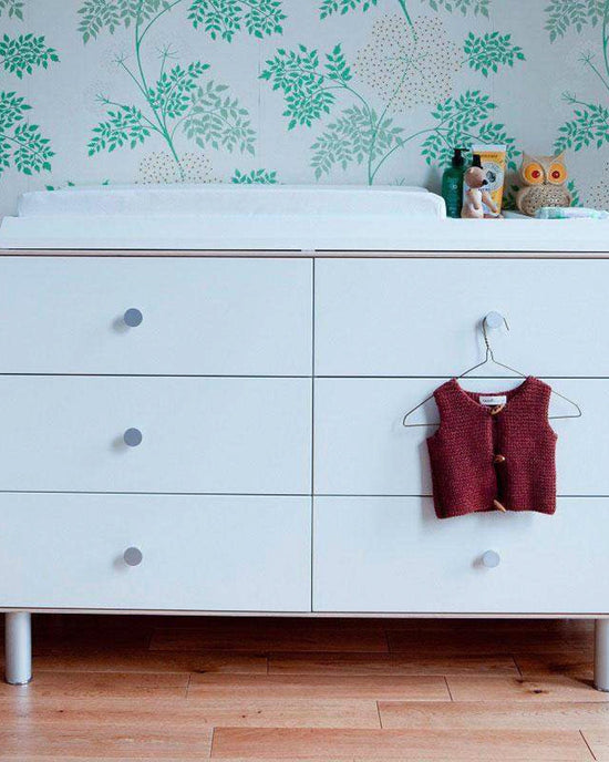 Little oeuf room xl changing station in white