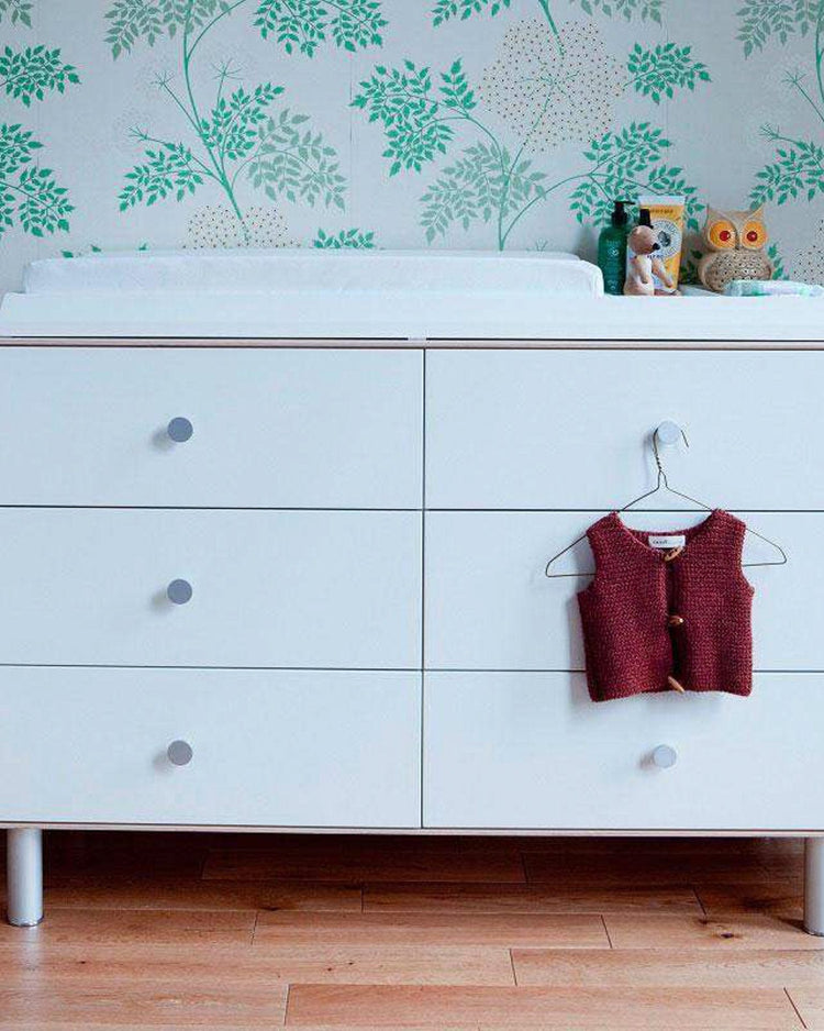 Little oeuf room xl changing station in white