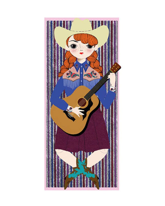 Little of unusual kind play audrey mailable paper doll