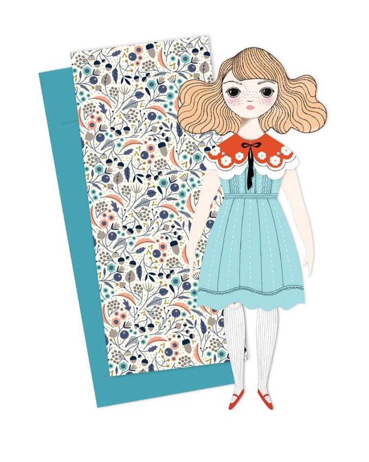 Little of unusual kind play magnolia mailable paper doll