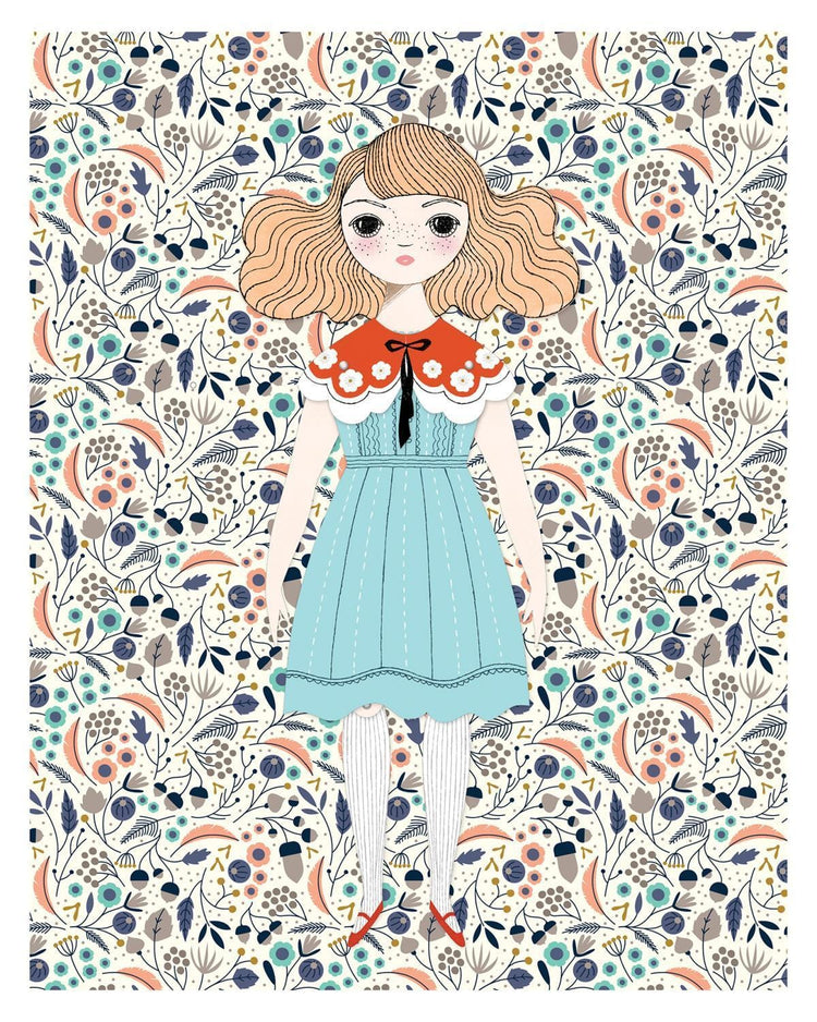 Little of unusual kind play Magnolia Paper Doll Kit