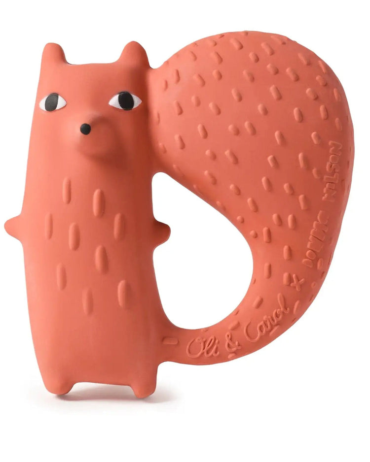 Little oli + carol play cyril the squirrel fox