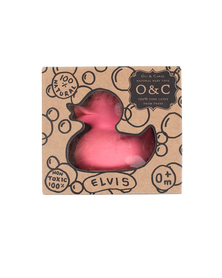 Little oli + carol play elvis the duck in pink