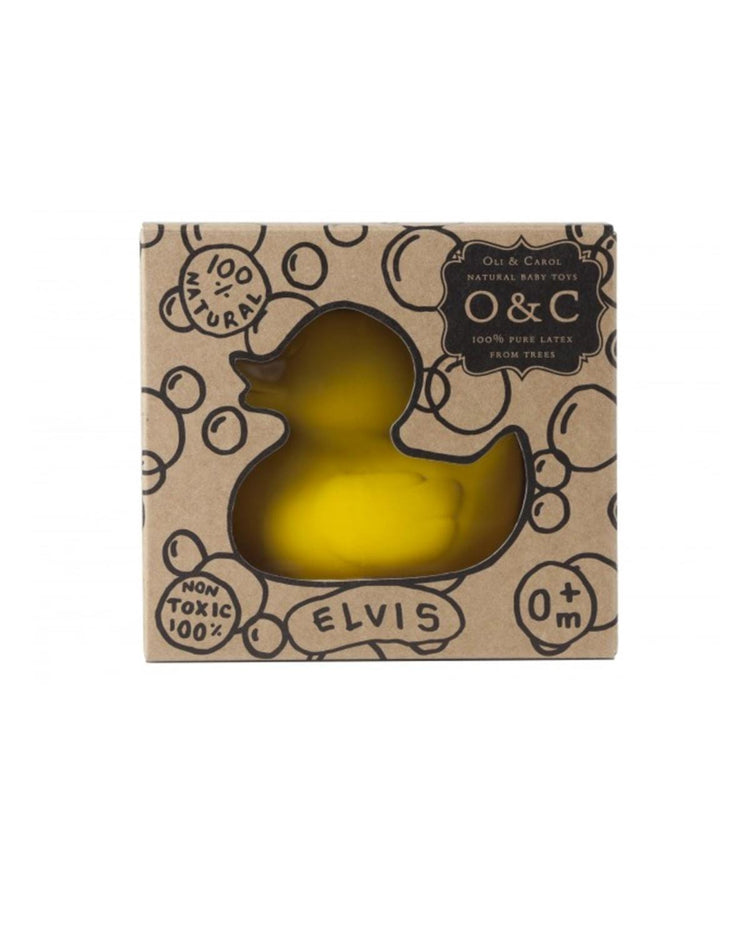 Little oli + carol play elvis the duck in yellow