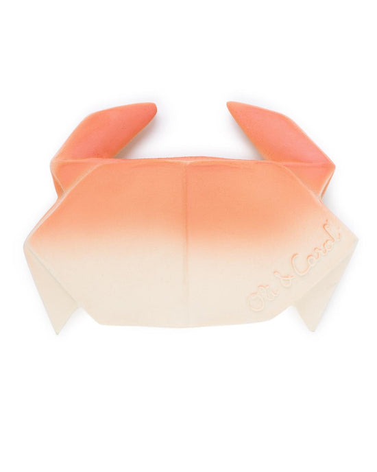 Little oli + carol play origami crab