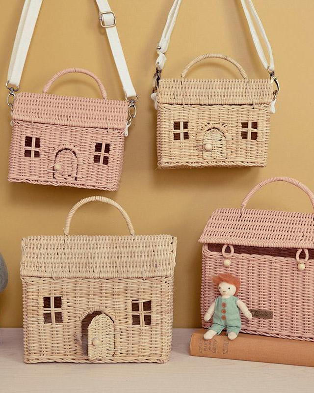 Little olli ella accessories casa bag in straw