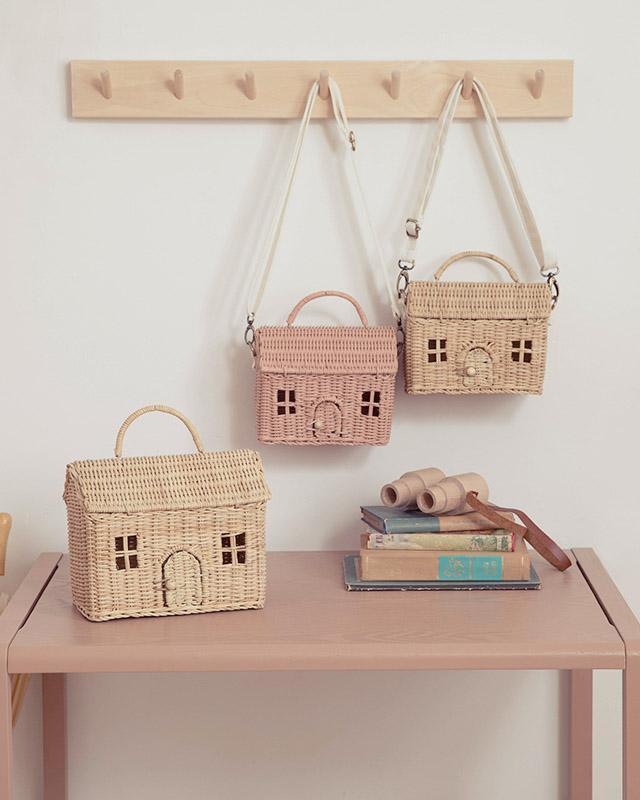 Little olli ella accessories casa bag in straw