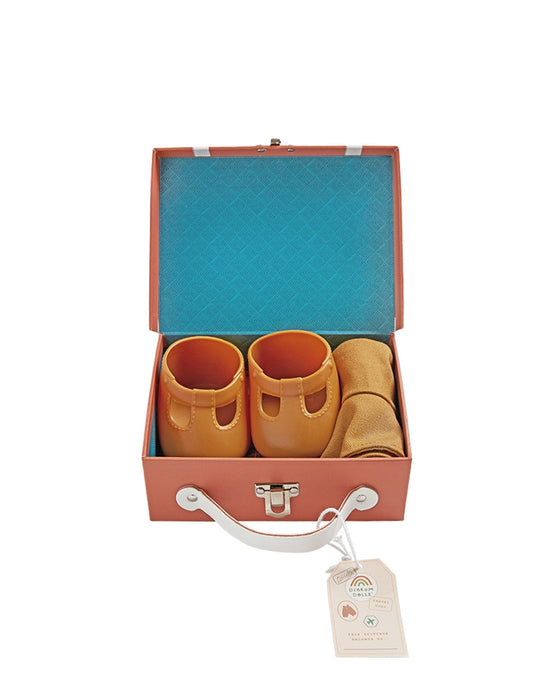 Little olli ella play dinkum doll travel togs in apricot