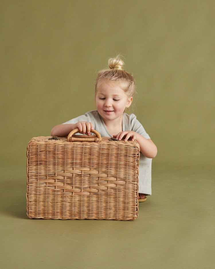 Little olli ella room large toaty trunk in natural