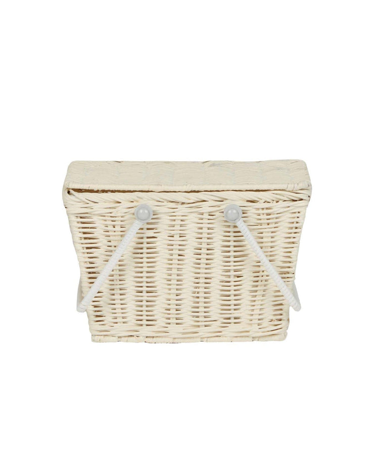 Little olli ella room piki basket in chalk