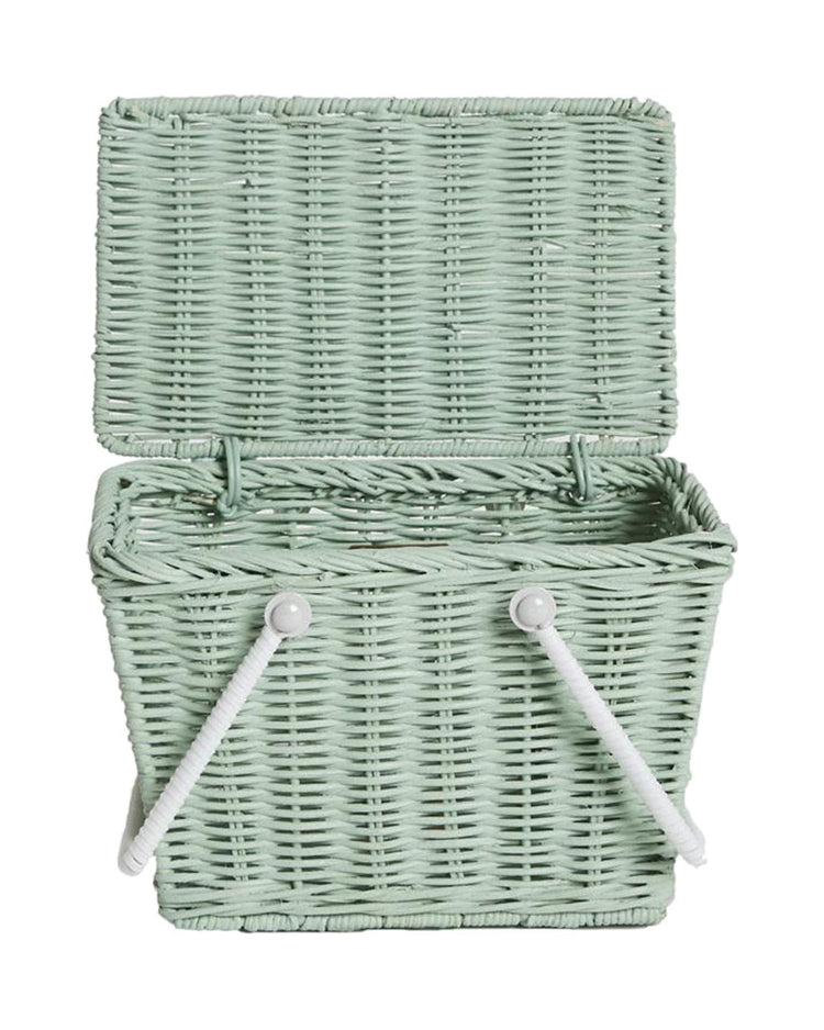 Little olli ella room piki basket in mint