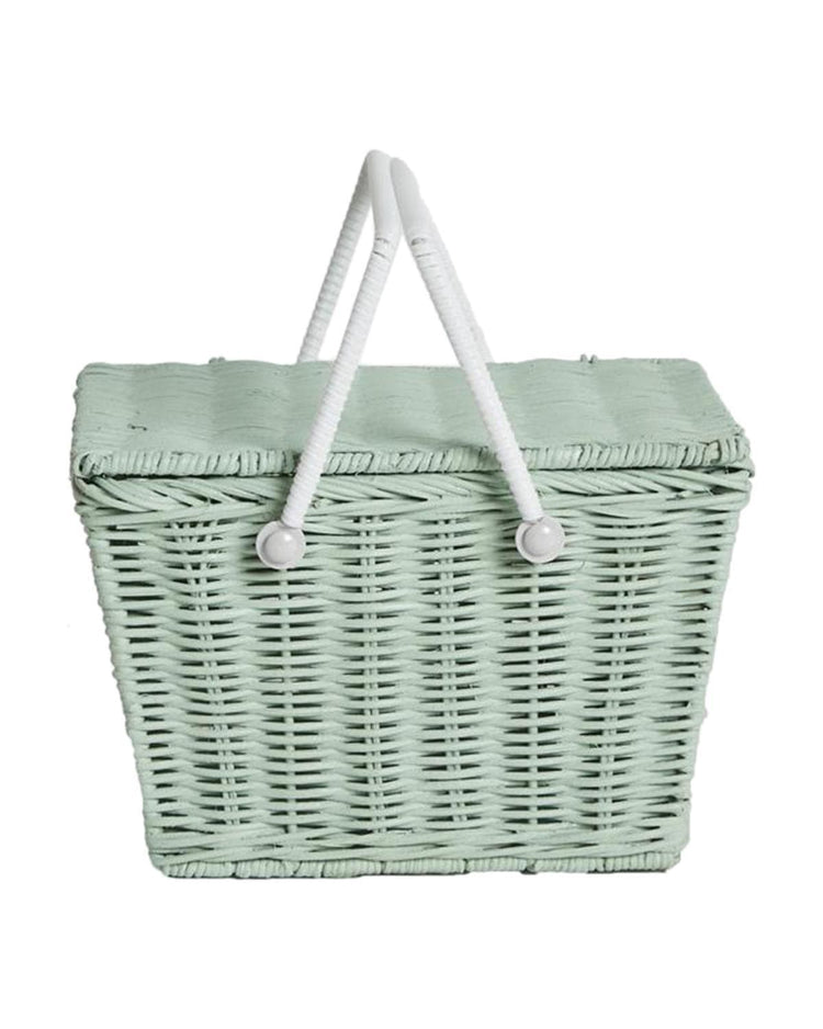 Little olli ella room piki basket in mint