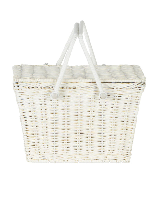 Little olli ella room piki basket in white