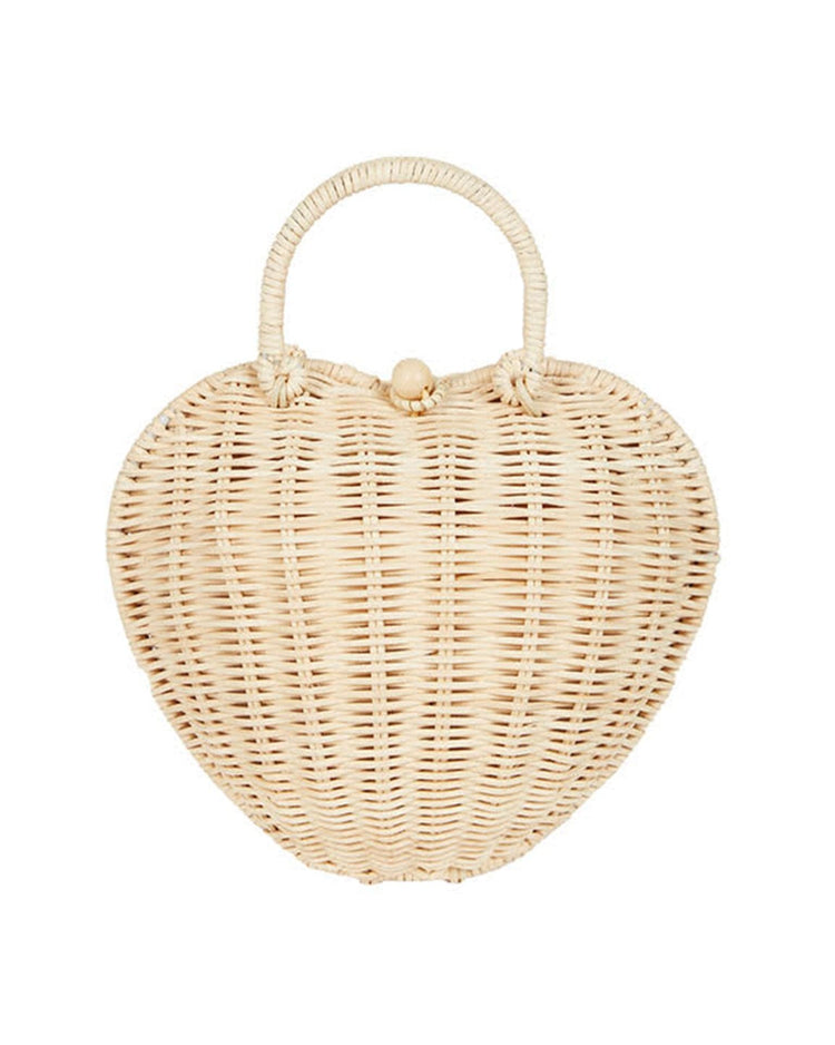 Little olli ella accessories rattan luvya bag in straw