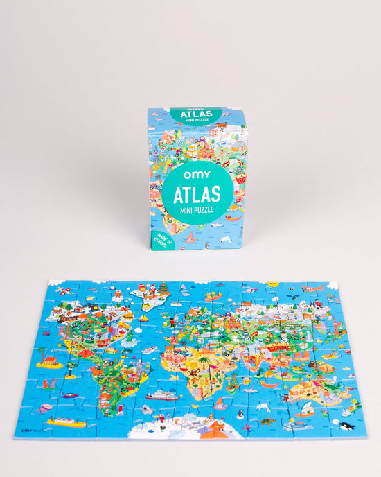 Little omy play atlas mini puzzle