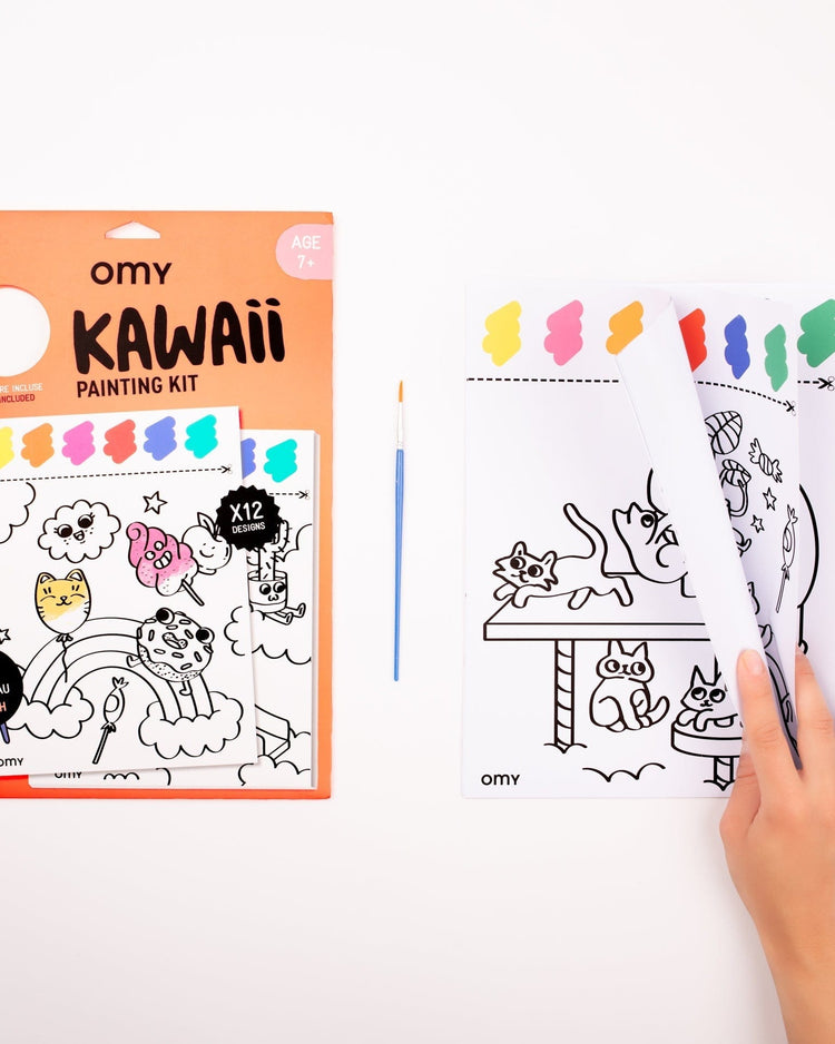 Little omy play kawaii painting kit