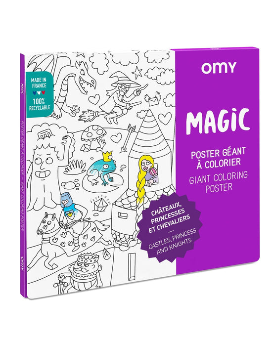Little omy play magic folded poster
