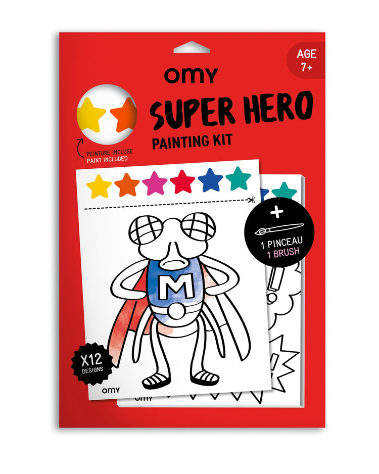 Little omy play super hero painting kit