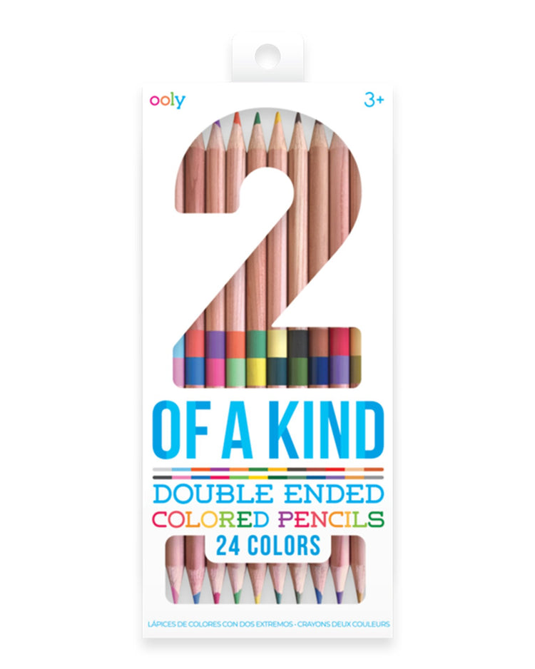 Little ooly play 2 of a kind colored pencils
