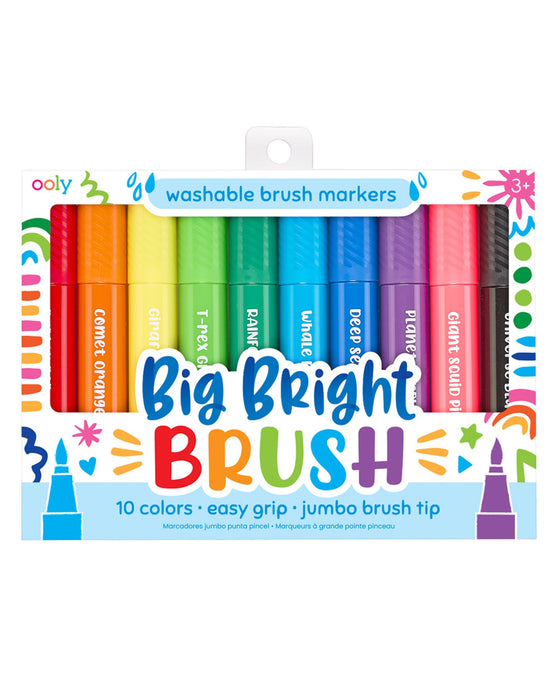 Little ooly play big bright brush markers