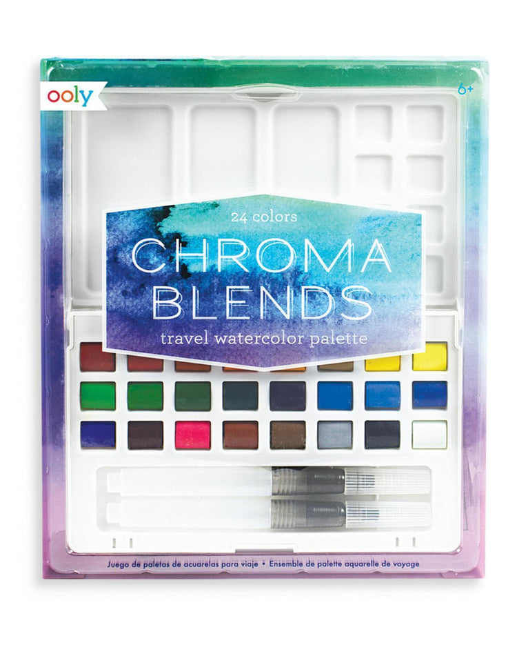 Little ooly play chroma travel watercolor set