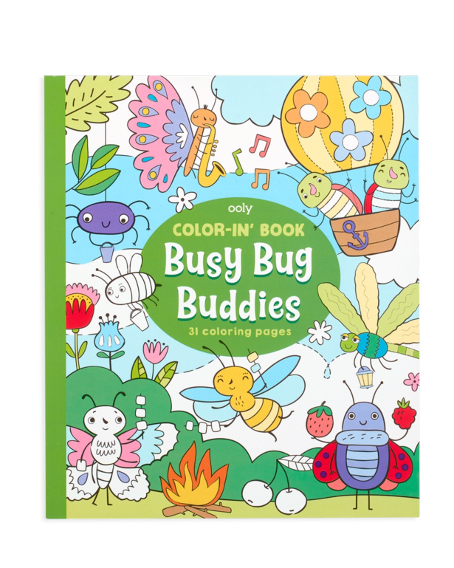 Little ooly play color-in' book: busy bug buddies