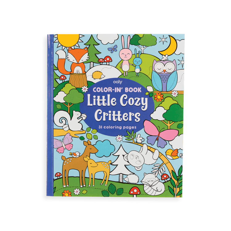 Color-in' Book: Little Cozy Critters