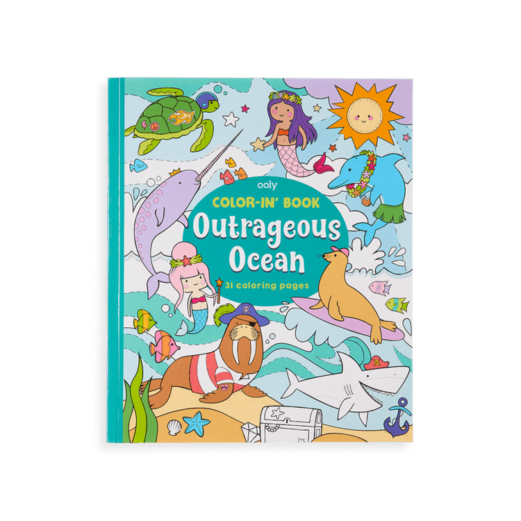 Color-in' Book: Outrageous Ocean