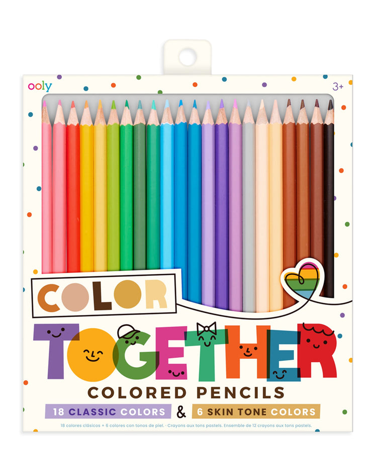 Little ooly play color together colored pencils