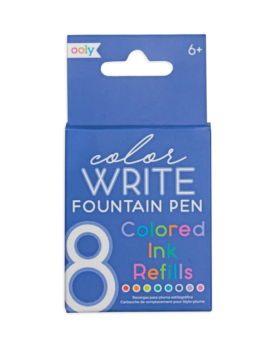 Little ooly play color write fountain pen refill
