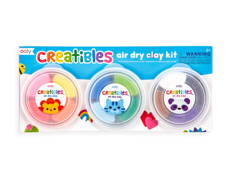 Little ooly play creatibles diy air-dry clay kit