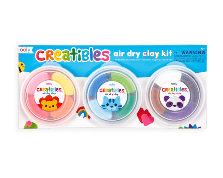 Little ooly play creatibles diy air-dry clay kit