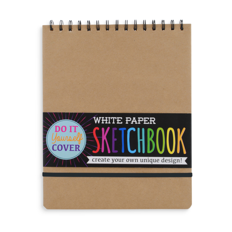 large DIY sketchbook white paper