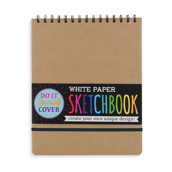 large DIY sketchbook white paper