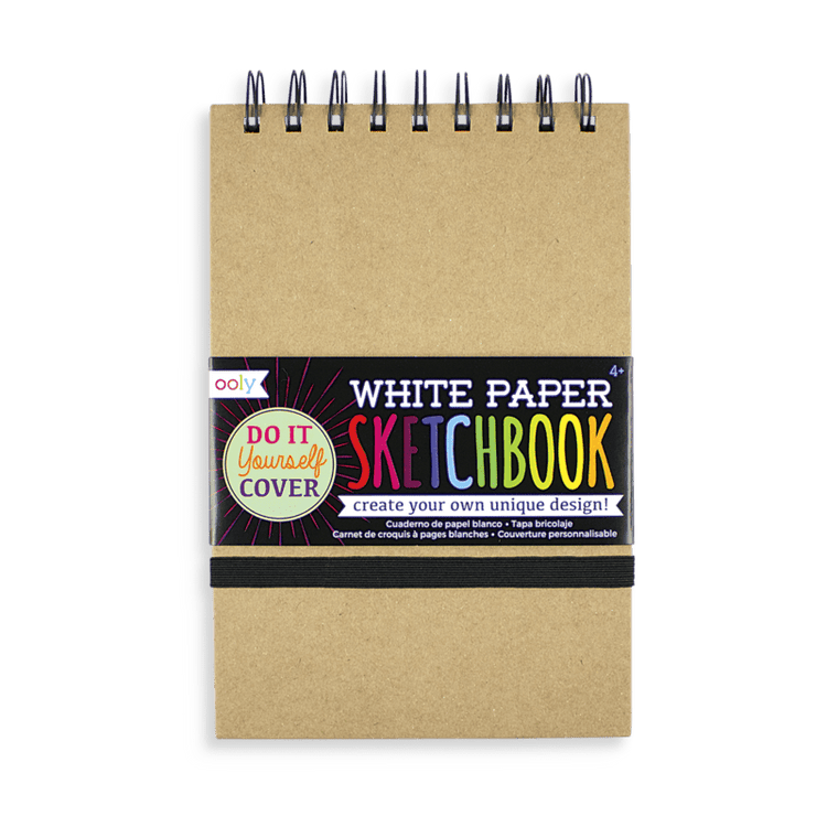 Little ooly play DIY Sketchbook - Small White Paper