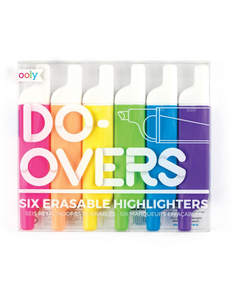Little ooly play Do-Overs Erasable Highlighters