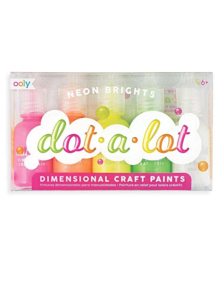 Little ooly play dot-a-lot neon brights paint