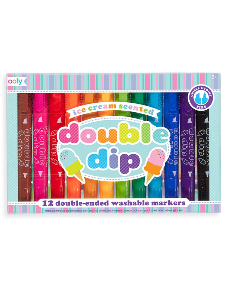 Little ooly play double dip ice cream scented markers