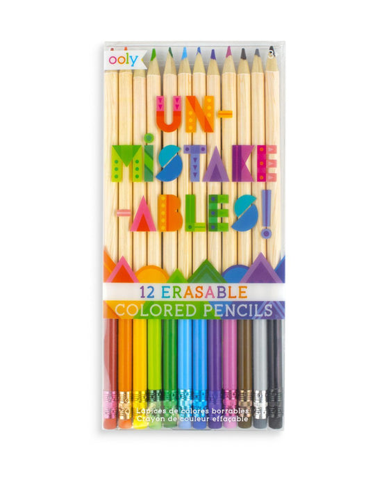 Little ooly play erasable colored pencils