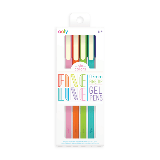 Little ooly play fine line colored gel pens