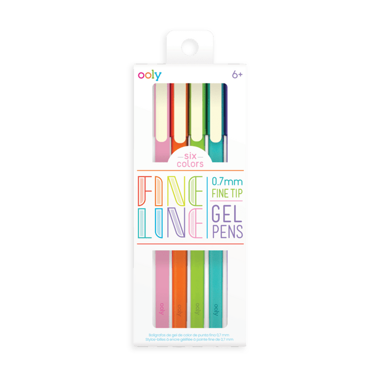 Little ooly play fine line colored gel pens