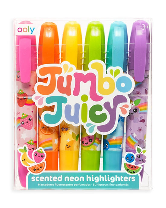 Little ooly play jumbo juicy scented neon highlighters