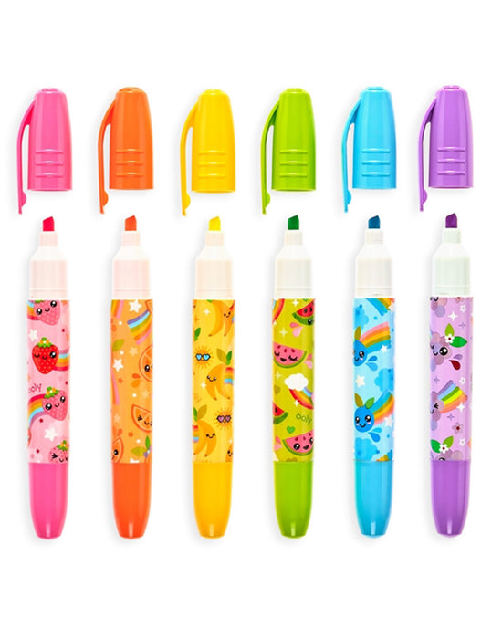 Little ooly play jumbo juicy scented neon highlighters