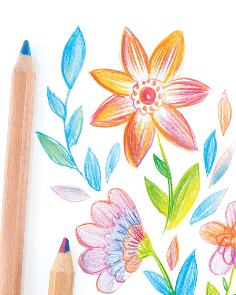 Little ooly play kaleidoscope multi-colored pencils