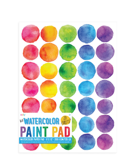 Little ooly play lil' watercolor paint pad