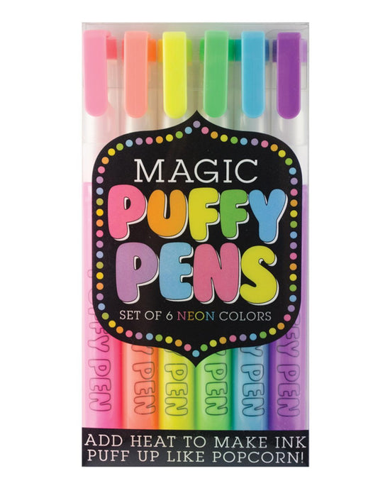 Little ooly play magic neon puffy pens