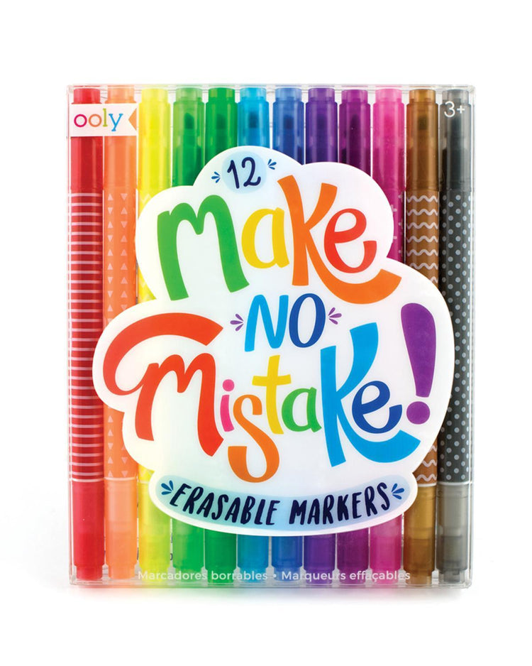 Little ooly play make no mistake! erasable markers