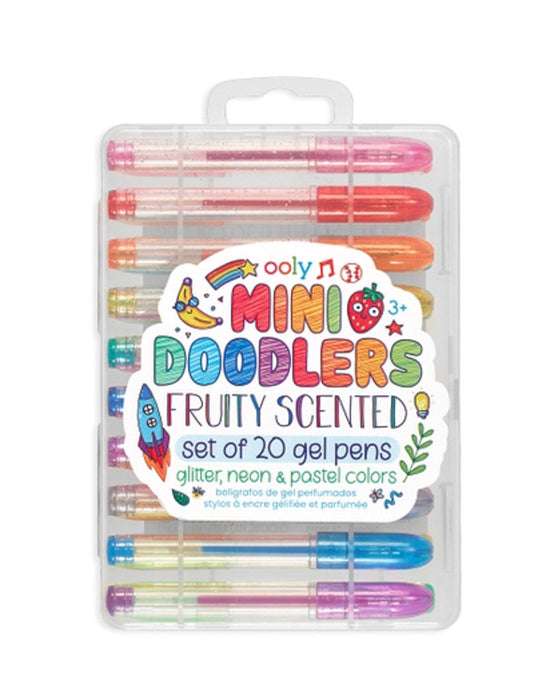 Little ooly play mini doodlers fruity scented gel pens